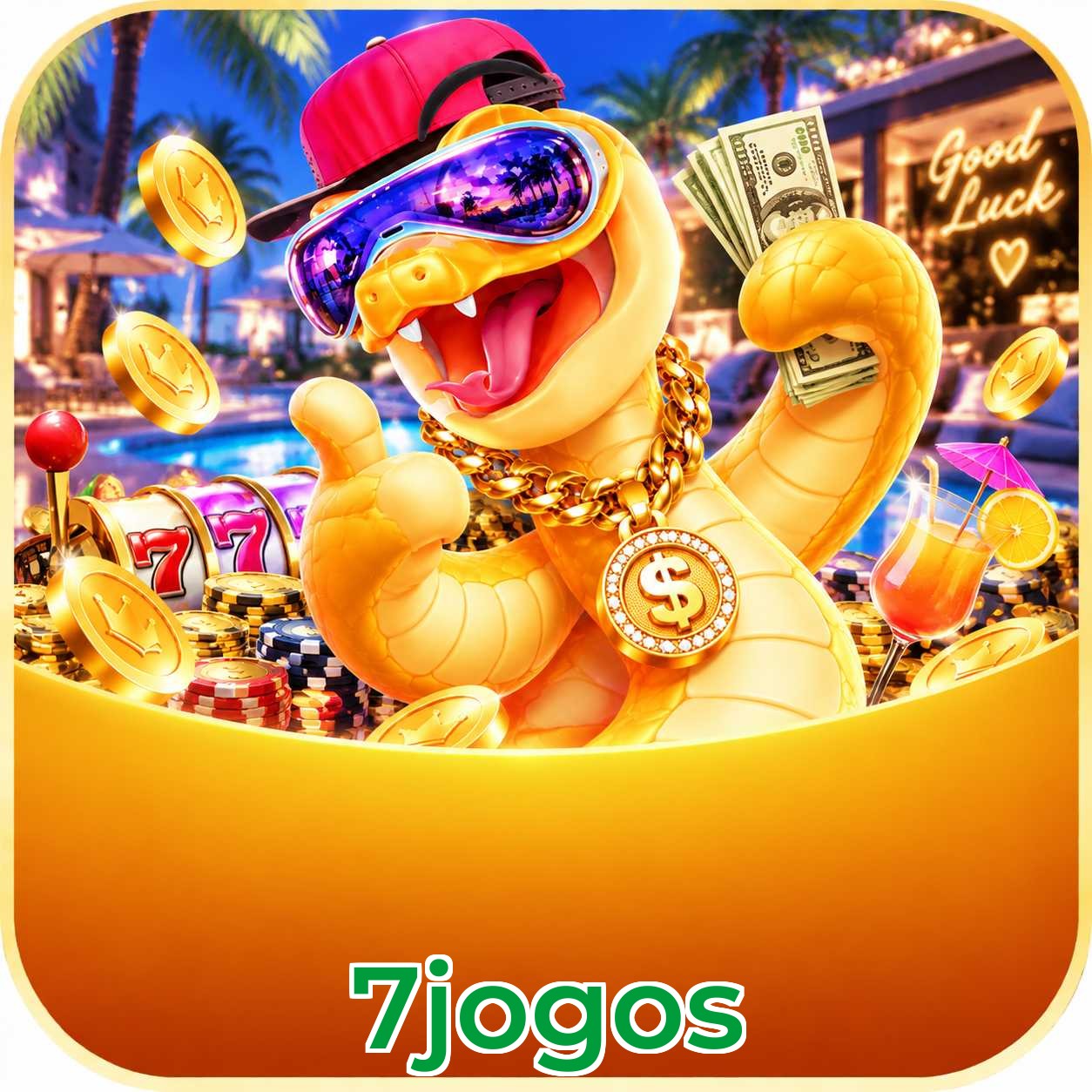 Contedo de jogos no canal Telegram 7jogos